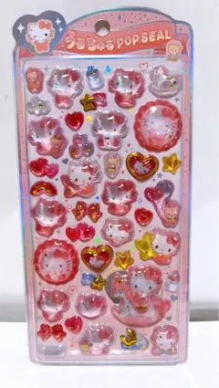 うるちゅるポップシール　ハローキティ　サンリオ