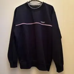 DUNLOP ネイビー トレーナー L L