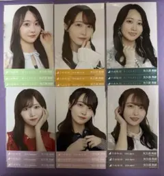 ら*✕様 乃木坂46 生写真 矢久保美緒 6コンプ まとめ売り！④