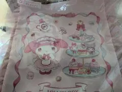 マイメロ&クロミ当たりくじ　マイメロフリル付きトート