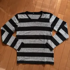 ニットセーター　ボーダー