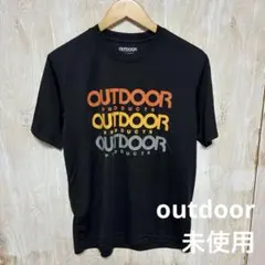 【 3306番】outdoor Tシャツ メンズ L ブラック　未使用のサムネイル