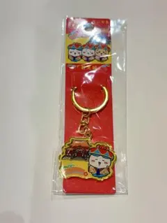 沖縄限定 ちいかわ 首里城 ダイカットキーホルダー ハチワレ