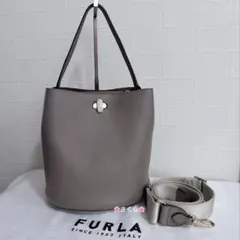 ✨美品✨フルラ ダナエ ショルダーバッグ 2way ターンロック