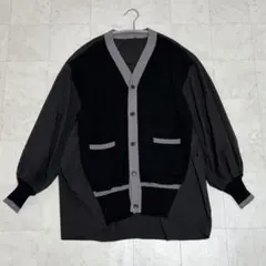 CALL&RESPONSE TOGARU シアーカーディガン XL 美品 黒 - メルカリ