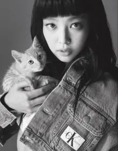 カルバンクライン CK ウエストロゴ ニット ジェニー着用 ブラック XS カルバンクライン CK ウエストロゴ ニット ジェニー着用