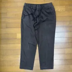 UNIQLO チノ ワークパンツ 古着 茶 BROWN M ストレッチ