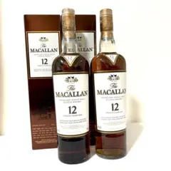 マッカラン 12年 700ml 旧ボトル　 シェリーオーク