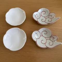 和食器 小皿 4枚セット　お正月・お祝い・豆皿