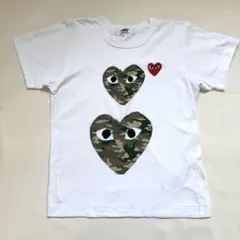 PLAY COMME des GARÇONS Tシャツ M 白 カモフラ 半袖のサムネイル