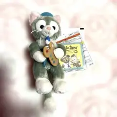 ダッフィー＆フレンズ ジェラトーニ ぬいぐるみバッジ