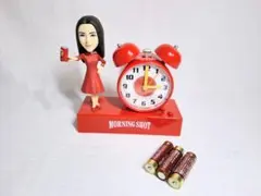 仲間由紀恵 モーニングショット 音声目覚まし時計 電池付き