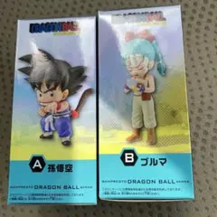 プ*ミ様 ドラゴンボール 孫悟空 & ブルマ フィギュア　ワーコレ　少年期　未開