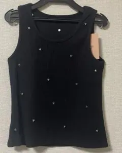 ハートスタッズタンクトップ