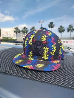 希少 レア NEW ERA ブルズ 59FIFTY 総柄 7 3/8のサムネイル