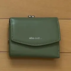 niko and… 三つ折り財布 グリーン