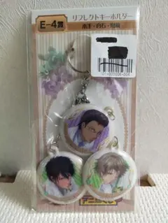 テニスの王子様 アニくじ リフレクトキーホルダー 木手 白石 財前
