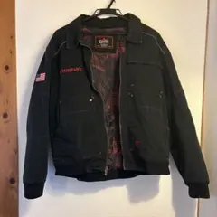 Snap-on 黒 コットンジャケット