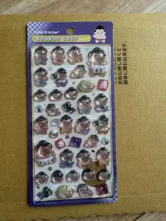 BONBON DROP かわいいキャラクターシール 40枚入り相撲