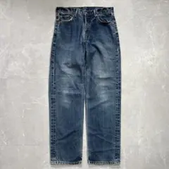 00s Levi's 550 ワイド セルビッチデニム W34 USA 501