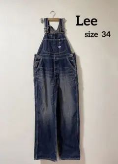 Lee ダークデニム オーバーオール