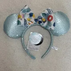 新品　タグ付き　カチューシャ スイスイサマー ミニー チップ&デール 夏 限定