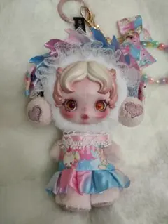 ぬい服 ちびぐるみ にじぱぺ いつぬい ピンク 猫耳 - メルカリ
