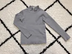GU キッズ　リブ長袖Tシャツ