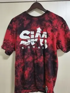 SiM Tシャツ RED タイダイ柄 Lサイズ