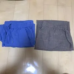 イージーパンツ ワイドパンツ　セット