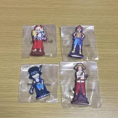 ①ワンピース一番くじ エモーショナルストーリーズ I賞　ラバースタンド 4個