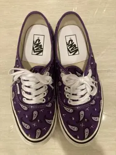 vansオーセンティック アナハイム　ペイズリー柄