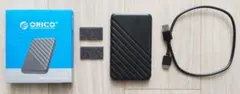ORICO 2.5インチ HDD・SSDケース 25PW1-U3 本体・付属品