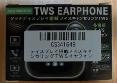 ディスプレイ搭載ノイズキャンセリングTWS多機能イヤフォン
