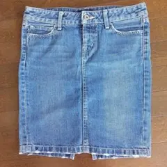 MOUSSY VINTAGE デニムタイトスカート