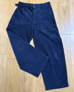 UNIQLO×JW ANDERSON コーデュロイワークパンツ　ネイビーM