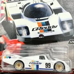 ホットウィール　プレミアム　ミニカー レースデイー　ポルシェ962 GREDDY