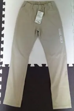 新品 無印 らくらく動けるレギンスパンツ 150 ベージュ
