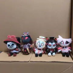 ハズビンホテル おすわりマスコット ラウンドワン限定 5種セット