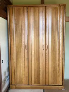 大塚化学 モアレ2 大型 整理タンス 天然木 婚礼家具 洋服タンス 昭和レトロ 大塚化学 モアレ2 大型 整理タンス 天然木 婚礼家具 洋服タンス 昭和