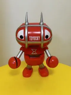 レトロ　ゆるキャラ　トヨッキー ソフビフィギュア 非売品　ロボットのサムネイル