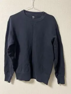 UNIQLO ネイビー クルーネック トレーナー M ユニクロ