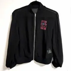 ziddy 美品 シースルージャケット MA-1 ブルゾン 150サイズ