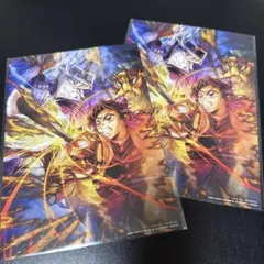 映画　劇場版　鬼滅の刃　無限城編 入場特典　キービジュアル　イラストボード　2枚