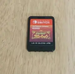ポケモンゲームカセット　ポケットモンスタースカーレット