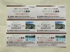 ひらかたパーク 株主優待券 2名分セットのサムネイル