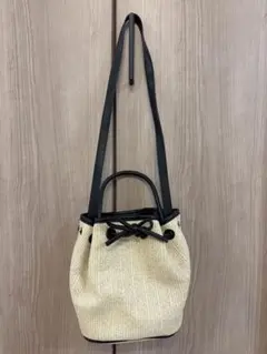 美品⭐︎FRAY I.D パイピングリボンバッグ　2wayショルダーハンドバッグのサムネイル
