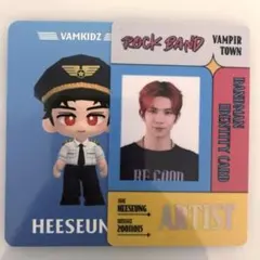 ENHYPEN WORLD ポップアップ ロックバンドSPカード ヒスン