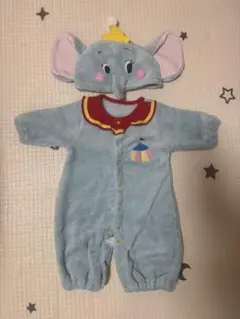 ダンボ　ロンパース カバーオール 着ぐるみ　ディズニー