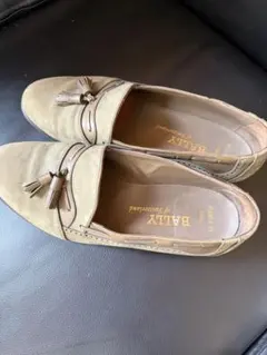 BALLY スエード タッセルローファー PIANDA 05 8Eのサムネイル